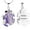 Purple, variant on Frog Pendent for Ashes and Chain Cremation Jewelry for Ashes Holder Memorial Jewelry