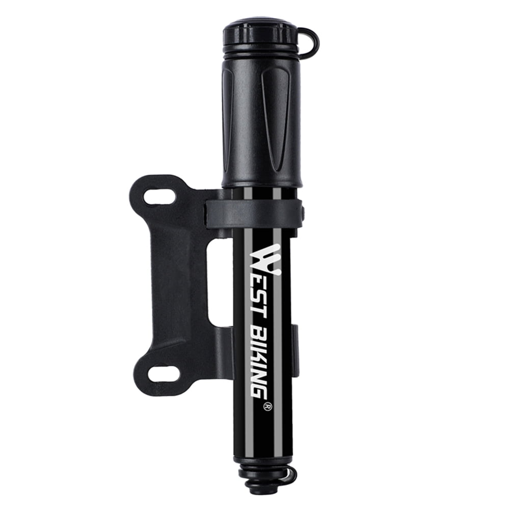 Accessori Bicicletta Essenziali Pompa Bici Schwinn Fino A 120 PSI - Doppia Testa Per Valvole Schrader E Presta Pompa Fino A 120 PSI Con Manometro - copertina