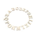 thumbnail image 5 of Raindrops Set of 26 Wooden Letters A-Z Boxwood Craft Props for Decoration Beige Self-paste, 5 of 8