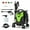 Green, variant on Spaco 2400 PSI 1.7 GPM Electric Pressure Washer, Pressure Washer with 4 Universal Wheels, Orange