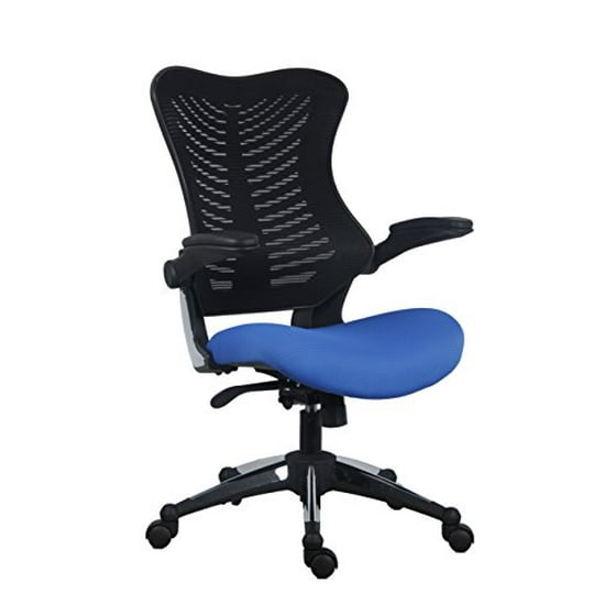 Office Factor Chair Ergonomic Lumbar Support Adjustable Executive Task For Conference Room Thick Seat 55 Kg Density Raisable