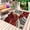 Red, variant on Black Marble Outdoor Rug 5x7 Ft - Reversible Patio Rug Outdoor Camping Rugs, Grey Gold Texture Vintage Farmhouse Art Washable Indoor Outdoor Area Rugs, Non-Slip Outdoor Carpet Runner for Deck/Porch