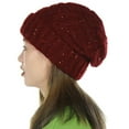 thumbnail image 2 of Bonnet Femme Créatif Mode Bonnet Tricoté Bonnet d'Hiver Chaud pour Extérieur, 2 of 10