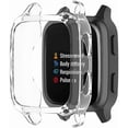 thumbnail image 1 of Funda protectora para reloj Garmin Venu SQ con protector de pantalla de vidrio templado integrado y carcasa rígida., 1 of 5