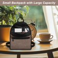 thumbnail image 5 of Eheartsgir Autumn Wolf Mini Backpack with Zipper Lightweight Small Backpack for Travel, Polyester Travel Shoulder Bags for Gym, 5 of 8
