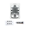 thumbnail image 3 of Uxcell Shower Head Holder Adhesive and Adjustable Shower Holder Wall Mount (Silver), 3 of 5