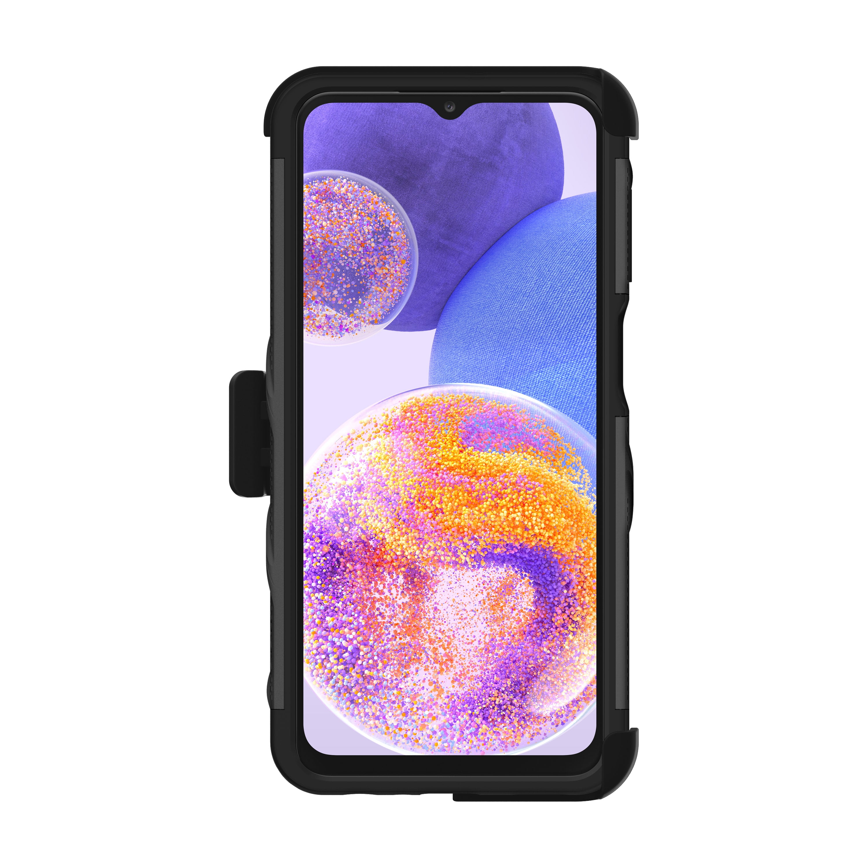 ZIZO BOLT Bundle for Galaxy A23 5G Case with Screen Protector Kickstand Holster Lanyard - Black