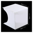 thumbnail image 2 of 20cm Mini Photo LED Light Studio Box Photo Tent White Light Studio Shooting Lightbox 6 Color Backdrops Photo Tent Box Kits ,Easy to Use, 2 of 5