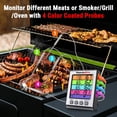 thumbnail image 2 of Termómetro Digital para Carne ThermoPro TP17H con 4 Sondas, 2 of 8