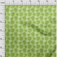 thumbnail image 3 of oneOone Rayon Green Fabric Ocean Underwater Plant Craft Projects Decor Fabric Printed By The Yard 56 Inch Wide, 3 of 4