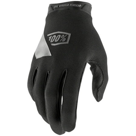 100% Ridecamp Gloves - Black Full Finger Men s Small