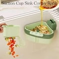 thumbnail image 4 of Curetoaway Suction Cup Sink Corner Rack, Wideous Suction Cup Sink Corner Rack, Food Waste Catcher for Sinks with Fine Mesh Drain Hole, Corners Sinks Trash Catcher for Food Waste (1 pcs Green), 4 of 7