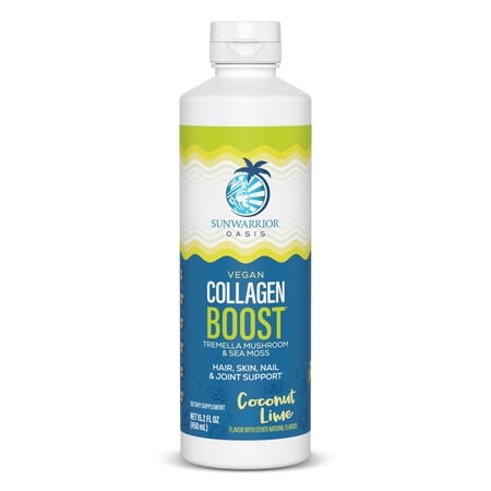 US Vegan Collagen Boost Coconut Lime 450ml Bottle (30 srv)