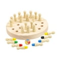 thumbnail image 4 of Juego de mesa Ajedrez Memory Matching Sticks Hugo Pensamiento lógico 17cmx17cm, 4 of 10