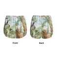 thumbnail image 3 of Hirioo Watercolor African Animals Wildlife for Women's Double Layer Athletic Shorts High-Performance Gym Shorts with Inner Pocket, Elastic Waistband-Medium, 3 of 7