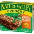 thumbnail image 4 of Nature Valley Crunchy Granola Bars, Peanut Butter Dark Chocolate, 12 Bars, 8.94 OZ, 4 of 15