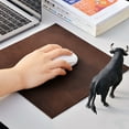 thumbnail image 2 of Mouse pad large leather desk pad computer desk pad office advertising blank small mouse pad, 2 of 6