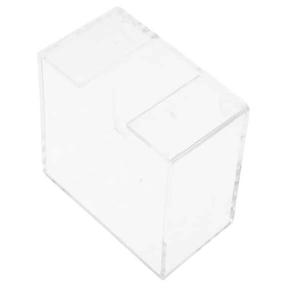 MLINS Acrylic Paper Clip Holder Paperclip Holders Paper Clips Dispenser for Desk Paper Clip Organizer Office Supplies