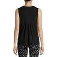 thumbnail image 6 of Time and Tru Women's Henley Tank Top, 6 of 6