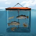 thumbnail image 6 of Fanjie Foldable Floating Fish Basket For Live Fish Storage Cage Mesh Fish Protector, 6 of 9