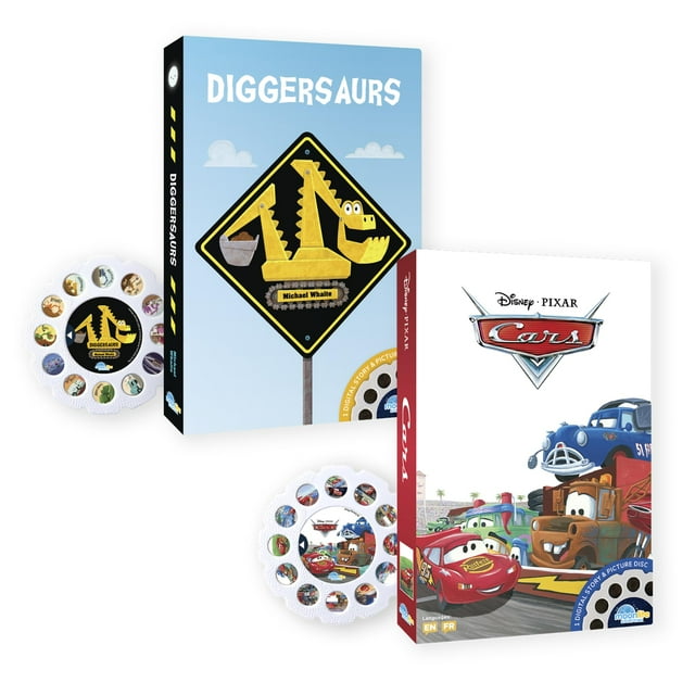 Storybook Reels Moonlite Cars and Diggersaurs 2: Set de historia
