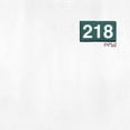 thumbnail image 2 of Women's Squid Game 218 Patch  T-Shirt - White - Large, 2 of 3