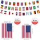 thumbnail image 2 of Yanonmyfd World String Flag Banner, 32 Countries International Flags Banner Double Sided Polyester for World Cup Decorations 2026 Olympic Decorations, Soccer (7.87 x 11.02 in-1 Pack), 2 of 11