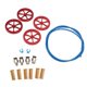thumbnail image 3 of Upgrade 3D Printer Kit PTFE Tube 4 Hand Twisted Leveling Nuts 6 Springs PC4 to M6 M10 Couplers, 3 of 5