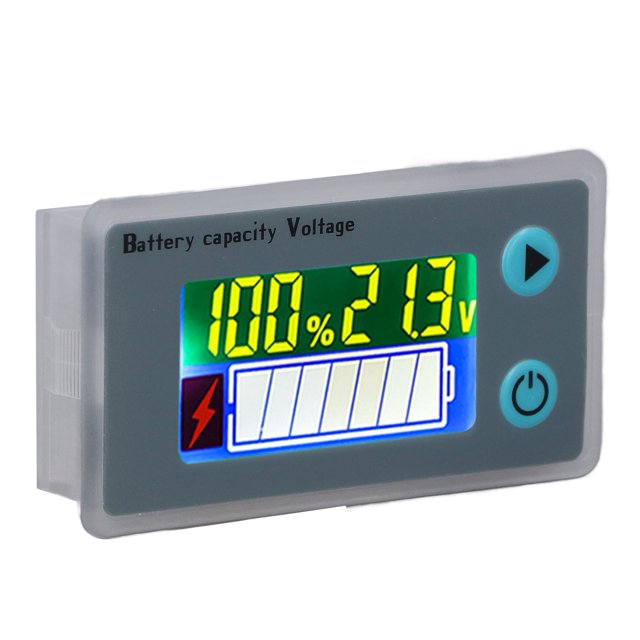 Probador De Voltaje De Capacidad De Batería, Amplia Compatibilidad Indicador De Energía De Batería De 10-100 V Diseño Compacto Para Baterías De Iones De Litio ácidas Para