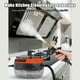 thumbnail image 2 of Autolavadora Limpiador de vapor de mano portátil de 2500 W Máquina de limpieza a vapor presurizada de alta temperatura con cabezales de cepillo y guantes para muebles de cocina Baño Coche, 2 of 7