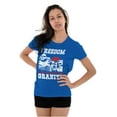 thumbnail image 4 of Freedom Don't Take It For Granite Pun Womens Slim Fit Graphic Tee Brisco Brands M, 4 of 6