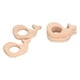 thumbnail image 4 of 5 Piezas de Juguetes de Madera para la Dentición del Bebé Mordedor Colgante en Forma de Caracol para Hacer Collares Pulseras Sonajeros Y Cadenas de Chupetes ANGGREK  Otros, 4 of 8