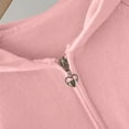 thumbnail image 6 of IVEYRTF Girls Solid Color Hooded Sweater and Pants Set Long Sleeve Casual Two-Piece Outfit Fall Winter Comfortable Loose Trousers for Everyday Wear(Pink,2-3 Years), 6 of 6