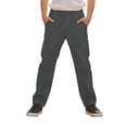 thumbnail image 7 of Boy Uniform Pants Pull On Chino Pants with Pockets Straight Pants Boys Dark Gray Uniform Pants Back to School Clothes Kids Boys Clothes 6-7 Years, 7 of 7