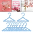 thumbnail image 1 of Pendiente Percha Acrílico Mini Perchero Perchero Niñas Mujeres Joyería Soporte de exhibición Oreja Stud Stand Decoraciones sin base para escritorio Tienda minorista azul Yinane Soporte para pendientes, 1 of 8