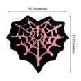 thumbnail image 6 of Cute Spider Web Shaped Rugs, Halloween Bathroom Rugs Non Slip Washable, Black Heart Bathroom Rugs, Area Rugs Spider Rug for Front Door, Bedroom, Living Home, Household Bathroom Door Mat Floor Mat, 6 of 6