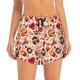 thumbnail image 2 of Balery Skull Retro record lips Pantalones cortos deportivos para mujer con forro y dos bolsillos, elásticos, para entrenamiento, gimnasio, yoga-Medium, 2 of 7