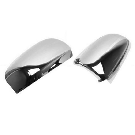 Chrome Mirror Covers Compatible With 2016-2018 Toyota Tacoma ^No Signal Cutout^