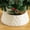 White, variant on Christmas Tree Collar under $5! CQCYD Christmas Tree Skirt Collar, Plush Tree Bottom Cover, Holiday Tree Decoration Skirt, Festive Tree Surround, Xmas Tree Base Cover