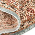 thumbnail image 4 of Well Woven 549364R Tapis Rond Traditionnel Sarouk&44; Bleu Clair - 3 Pi 11 Po., 4 of 5
