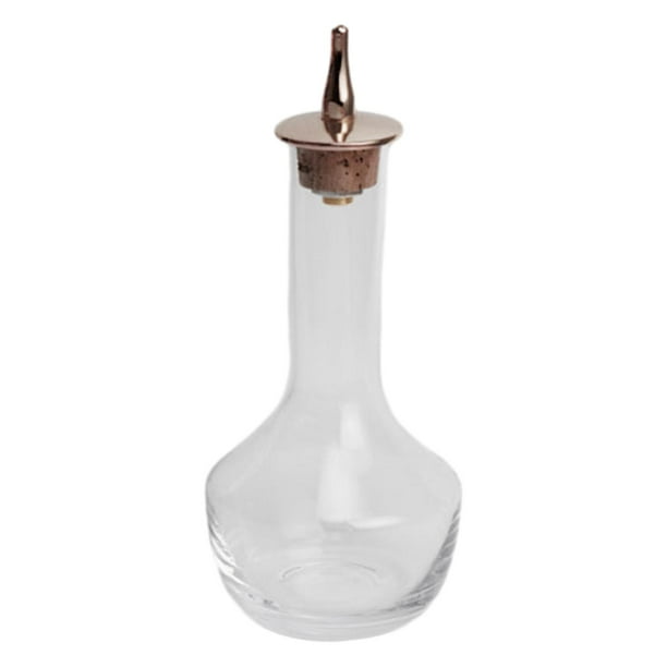 Japanese Style Bitter Bottle Vintage Glass Bottle 50ml with Stopper