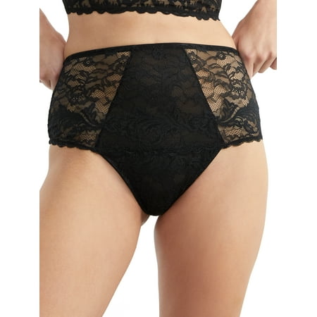 

Pour Moi Womens For Your Eyes Only High-Waist Crotchless Thong Style-22805