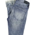 thumbnail image 2 of Express Womens Distressed Stretch Jeans, Blue, 4, 2 of 2