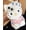 White, variant on 3D Cute Kitty Silicone Phone Case, Kawaii Cartoon Cat Shockproof Protective Cover, Soft Rubber Anti-Scratch Case for iPhone 17 16 11 12 13 14 15 16 Pro Max 16 Plus, Samsung Galaxy A16 A14 A15