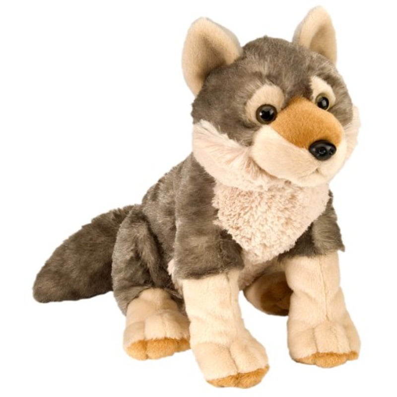 Wild Republic Wolf Plush, Stuffed Animal, Plush Toy, Gifts for Kids,  Cuddlekins 12 Inches 