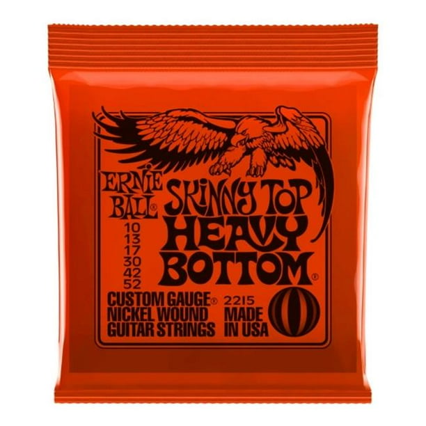 Ernie Ball 2215U 0.0100.052 Gauge Skinny Top Heavy Bottom Slinky