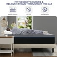 thumbnail image 7 of Full Mattress, Lecuneey 10 inch Full Size Gel Memory Foam Mattress in a Box, Breathable & Comfortable, 7 of 7