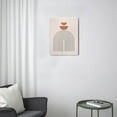 thumbnail image 3 of Mid-Century Modern Minimalist Abstract Geometric Wall Prints,Romantic Prints for Wall Decor with Frame,Wall Art Paints for Living Room Decor Bathroom Decor,12x16inch, 3 of 4