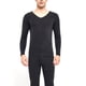thumbnail image 1 of Sonducket Conjunto de ropa interior térmica para hombre, engrosamiento sin costuras, Otoño Invierno, hogar, escuela, sueño, capa básica, ropa Ropa interior Negro, 1 of 6