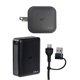 thumbnail image 2 of Combo Travel 3 En 1 Con Cargador De Pared Internacional 65W + Batería Recargable 20 000 Mah + Cable 4 En 2 De 1.8M marca STF, 2 of 5